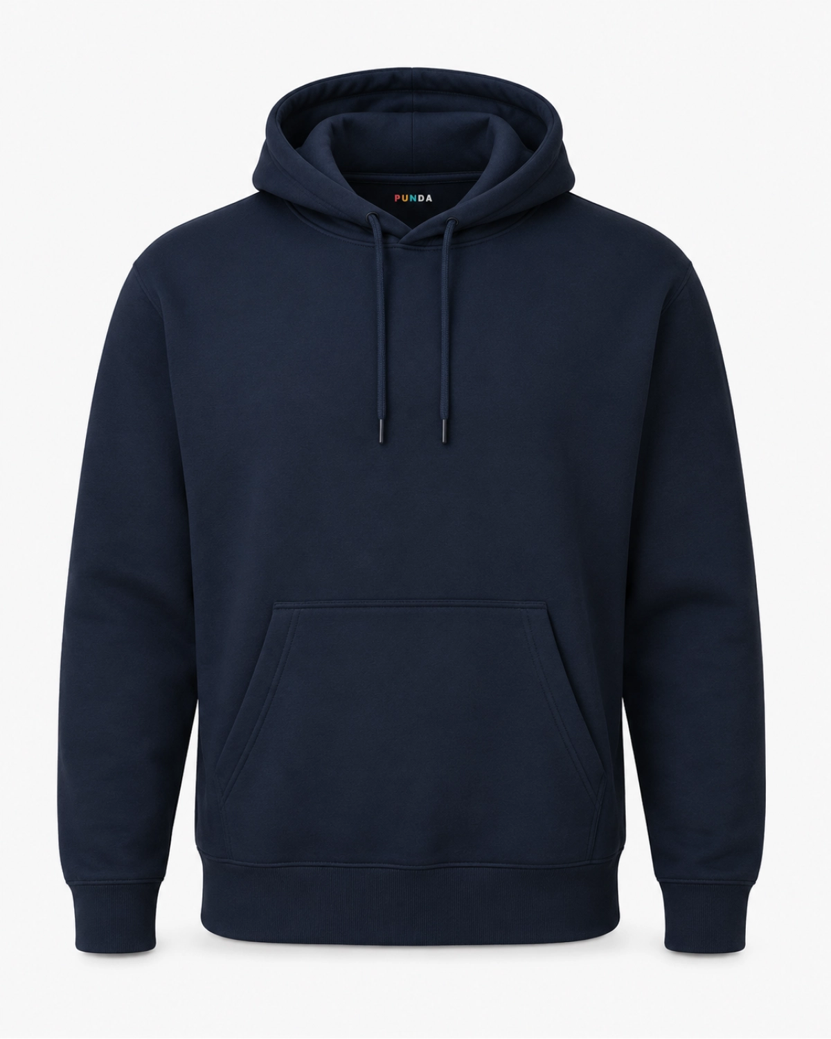 PUNDA Pullover Hoodie Navy Depan