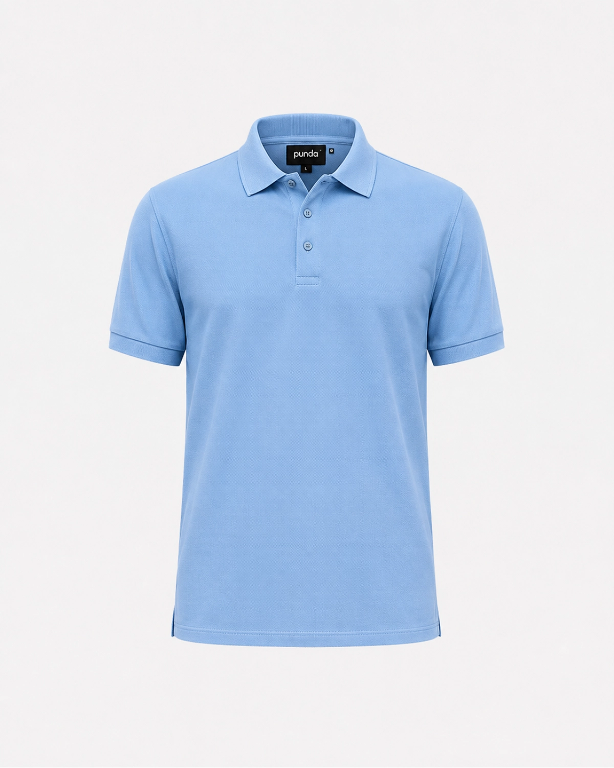 PUNDA Signature Polo Carolina Blue Depan